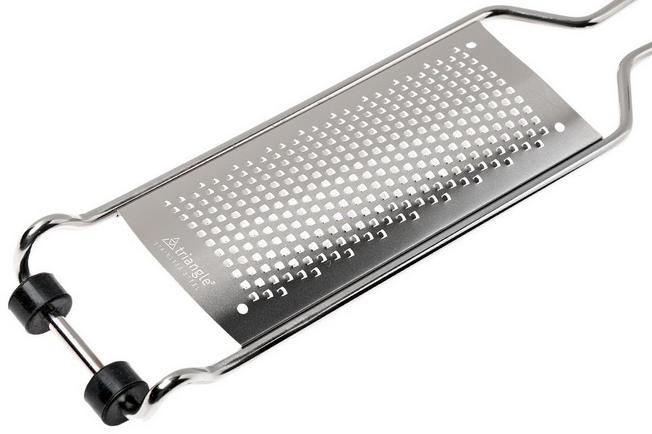 Cheese Grater with Container - Stainless Steel Wood/Silver