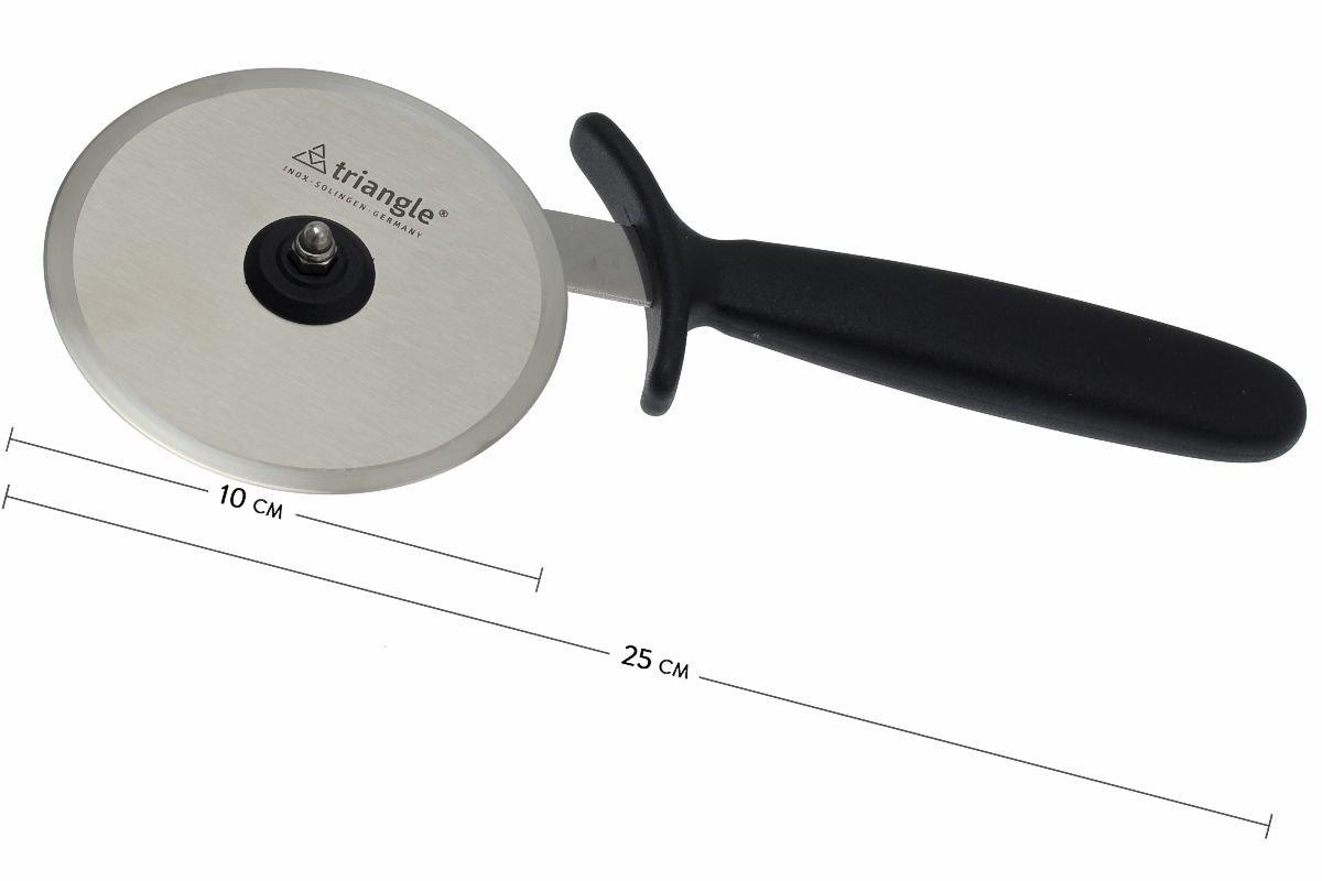 Triangle Pizza cutter, blade diameter: 10 cm