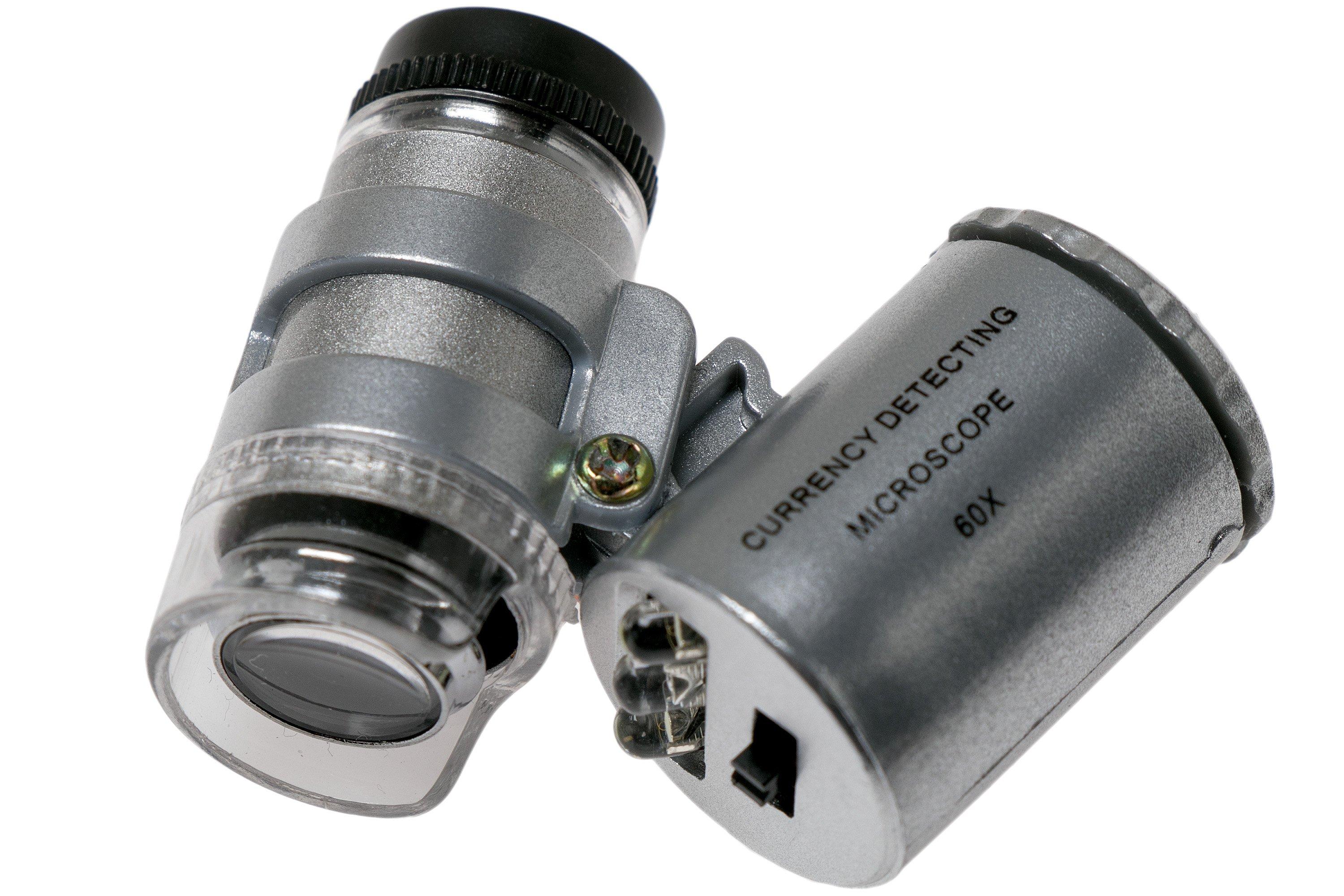TSPROF 60x pocket microscope with LED light Advantageously shopping