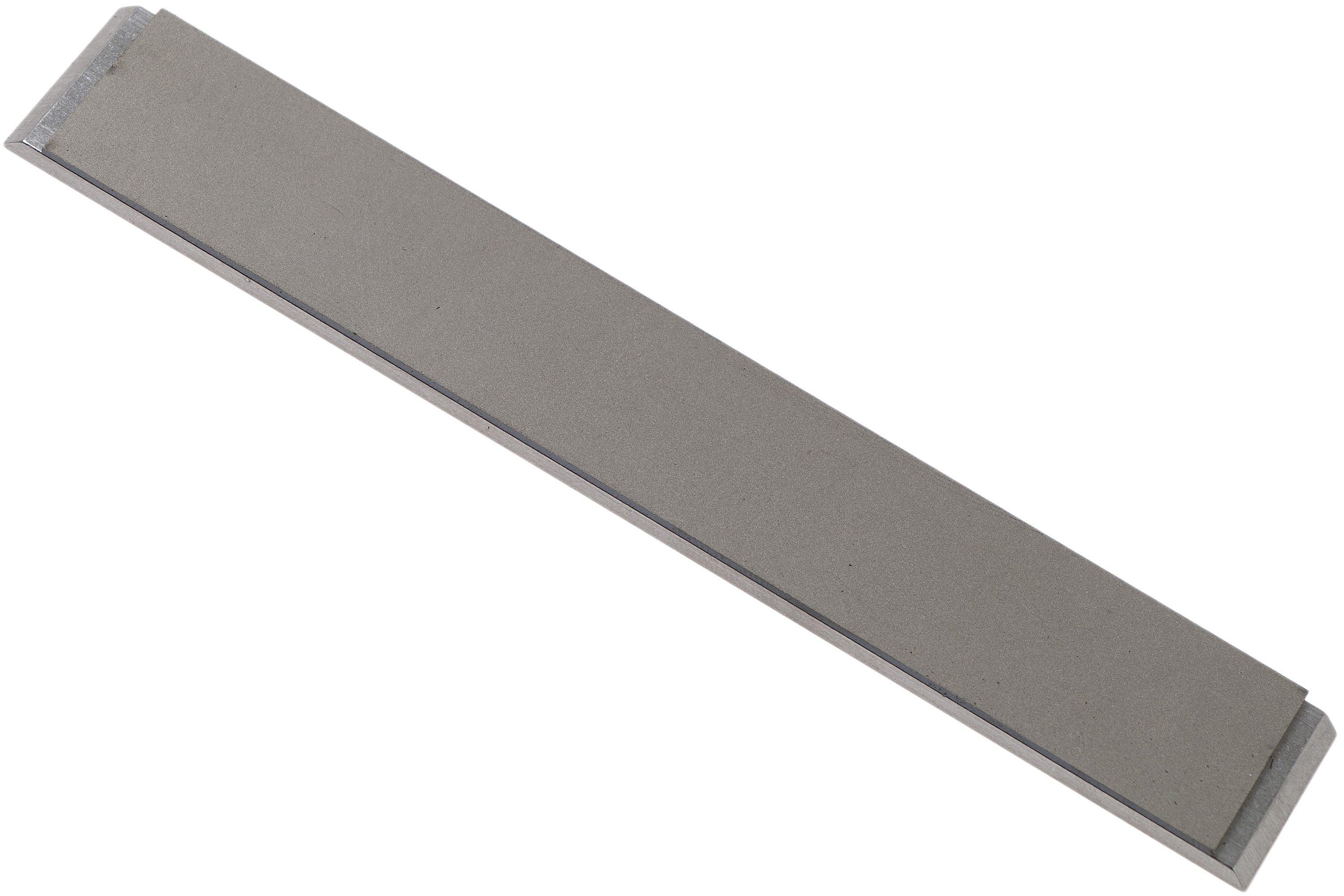 Pierre à Aiguiser Diamant Double Face 400/1000 - 200x70 Mm, Avec Base Antidérapante, Pour Couteaux Et Outils
