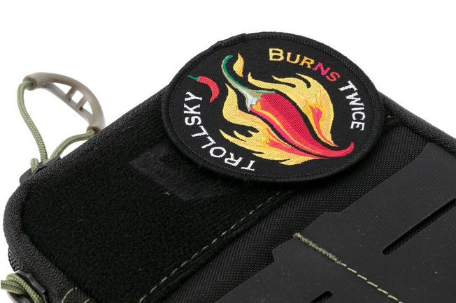 Afbeelding voor Trollsky Knives Burns Twice Chili Pepper Patch MTA001 patch