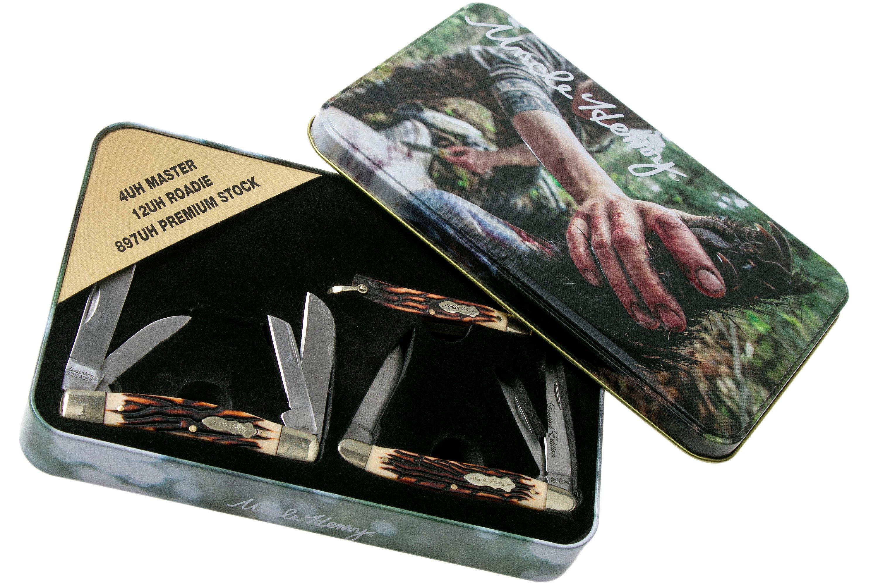 Uncle Henry Limited Edition Set 1130005 set of three pocket knives