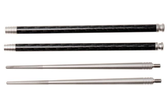 Afbeelding voor Spartan Blades Pineland Chopstick Set PCCSPL, Plain Anodized Titanium, Carbon Fiber, eetstokjes set