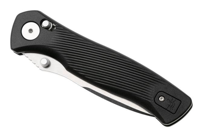 Afbeelding voor Spartan Blades Eleos SFBL15SWBK, Stonewashed 154CM, Black GFN zakmes, Curtis Iovito design