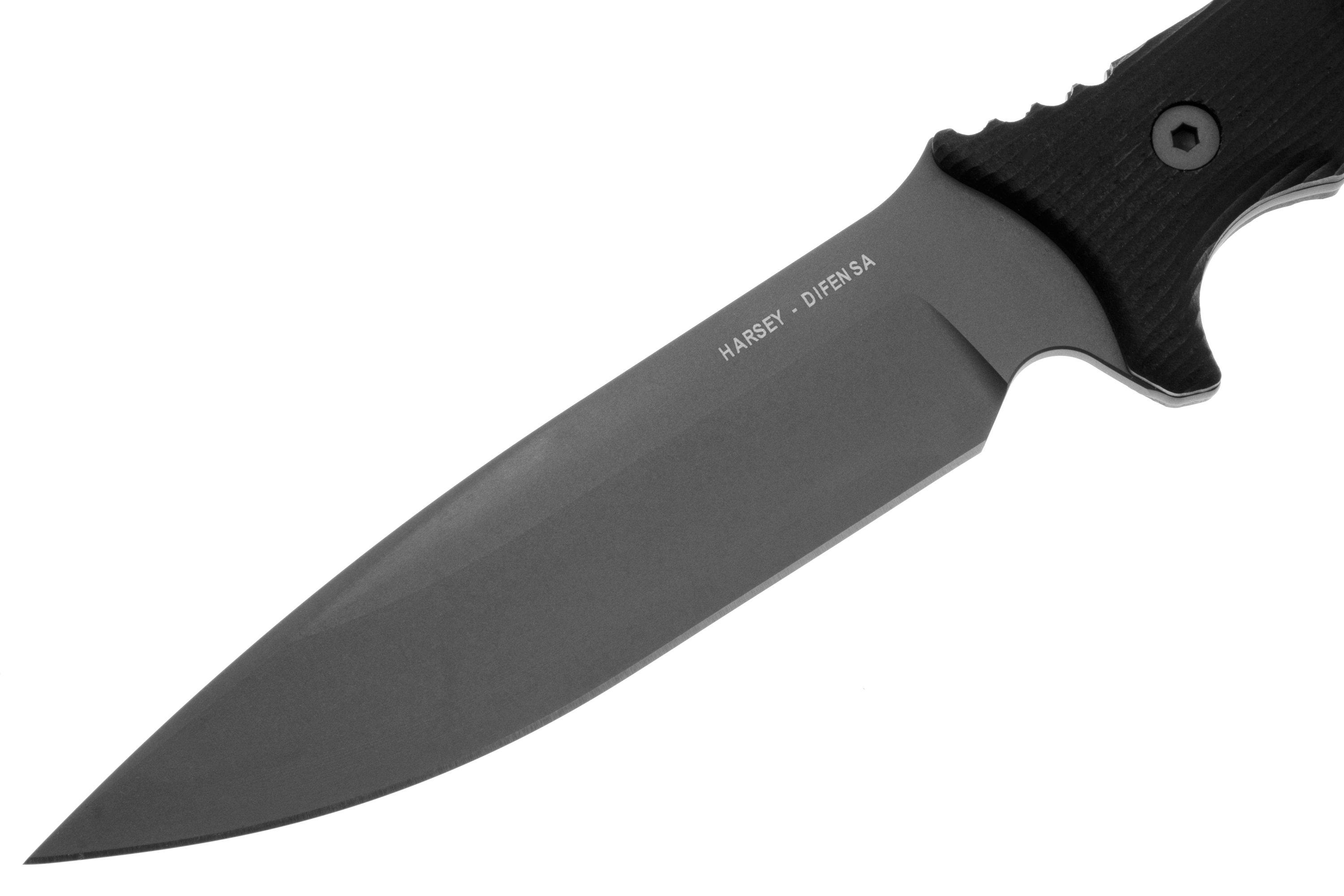 Spartan Harsey Difensa Black/Black, Black sheath SB19BKBKNLBK 