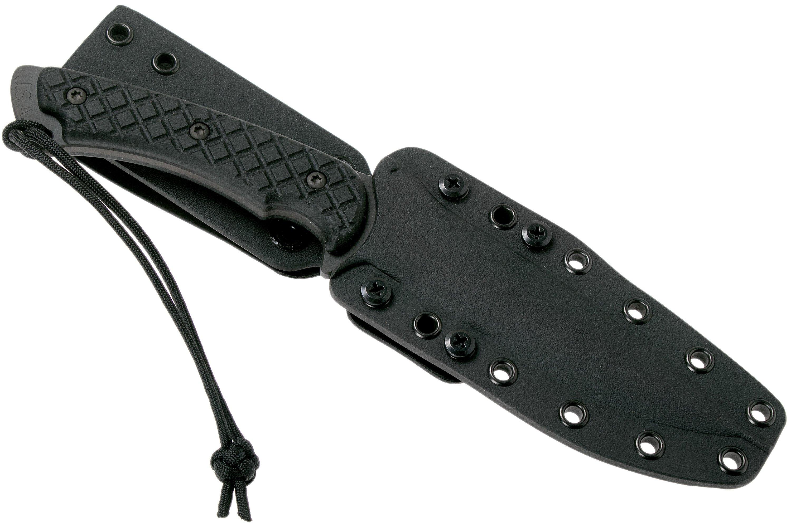 Spartan Blades Ares SB1BKBKKYBK Black/Black/Black Sheath survivalmes Voordelig kopen bij