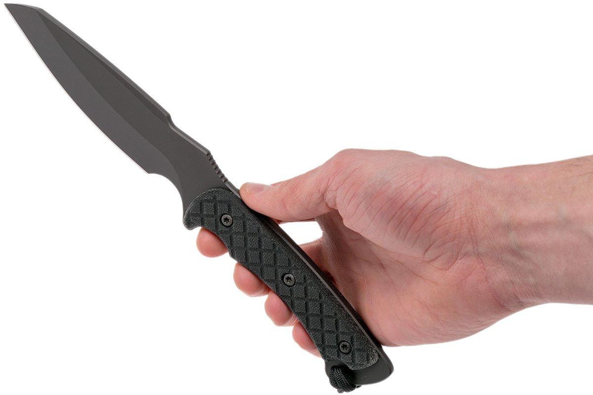 Spartan Blades Hybris Black, fixed knife SB42BKBKNLBK | Advantageously  shopping at Knivesandtools.com