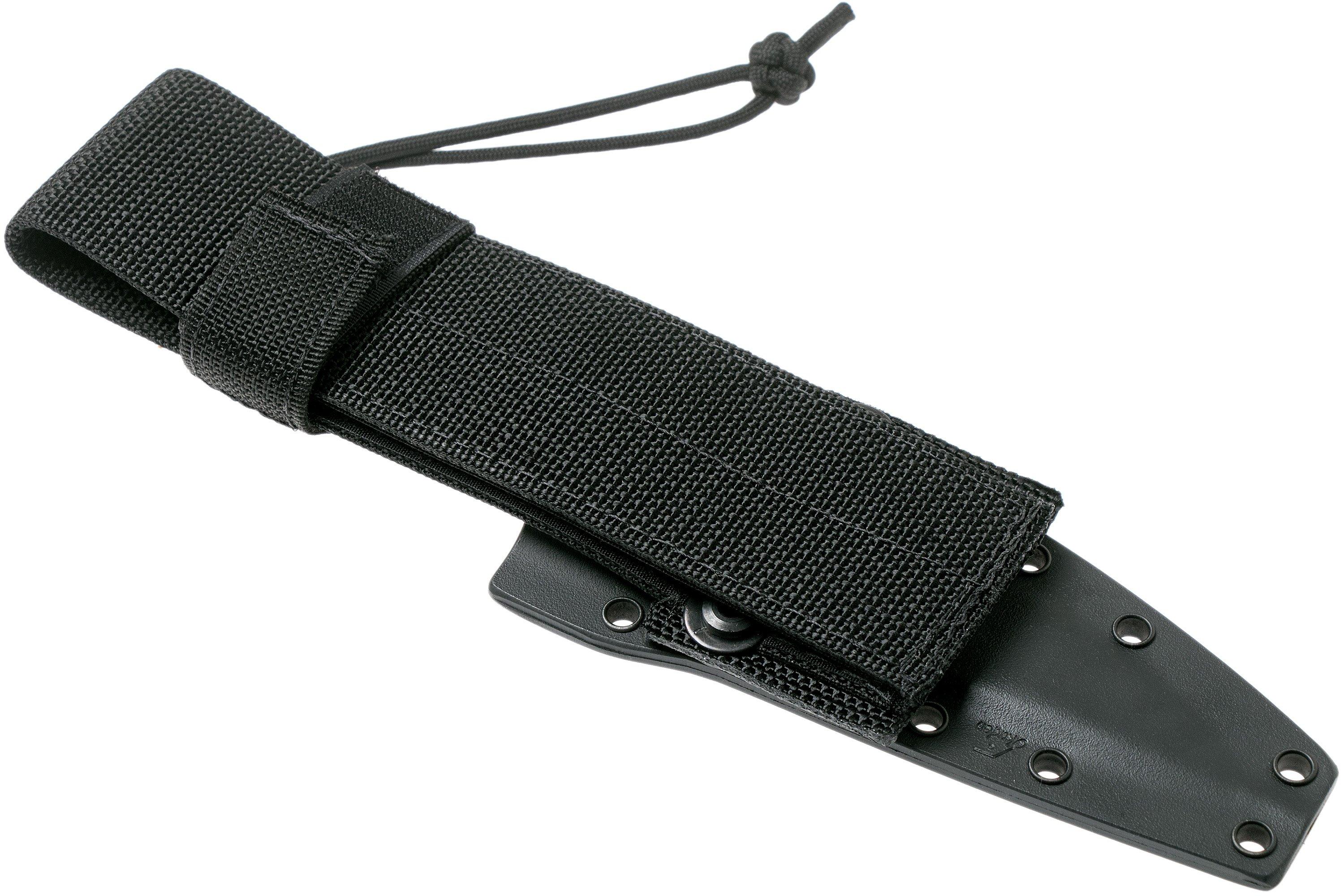 Spartan Blades Harsey TT Tactical Trout, Black, fixed knife