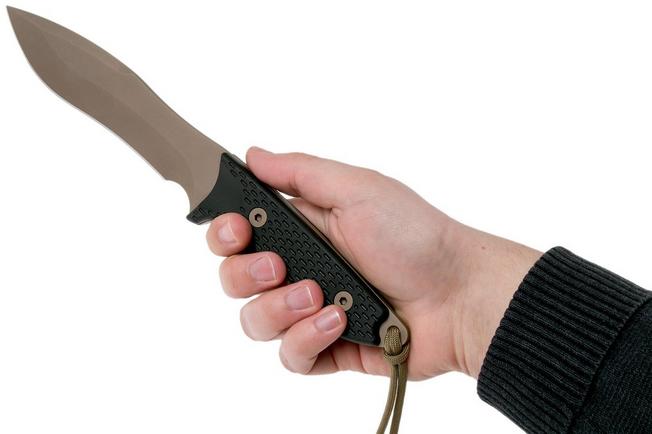 Spartan Blades Ronin Shinto, FDE blade, Black handle Spartan Blades Ronin Shinto, FDE blade, Black handle
