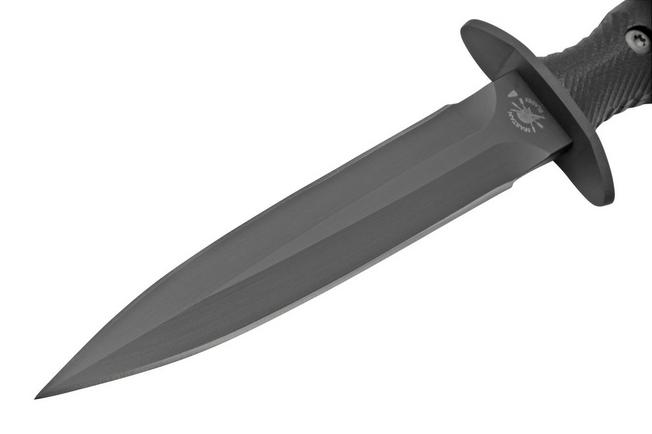 Spartan Blades Harsey Dagger Black Blade, Black Handle