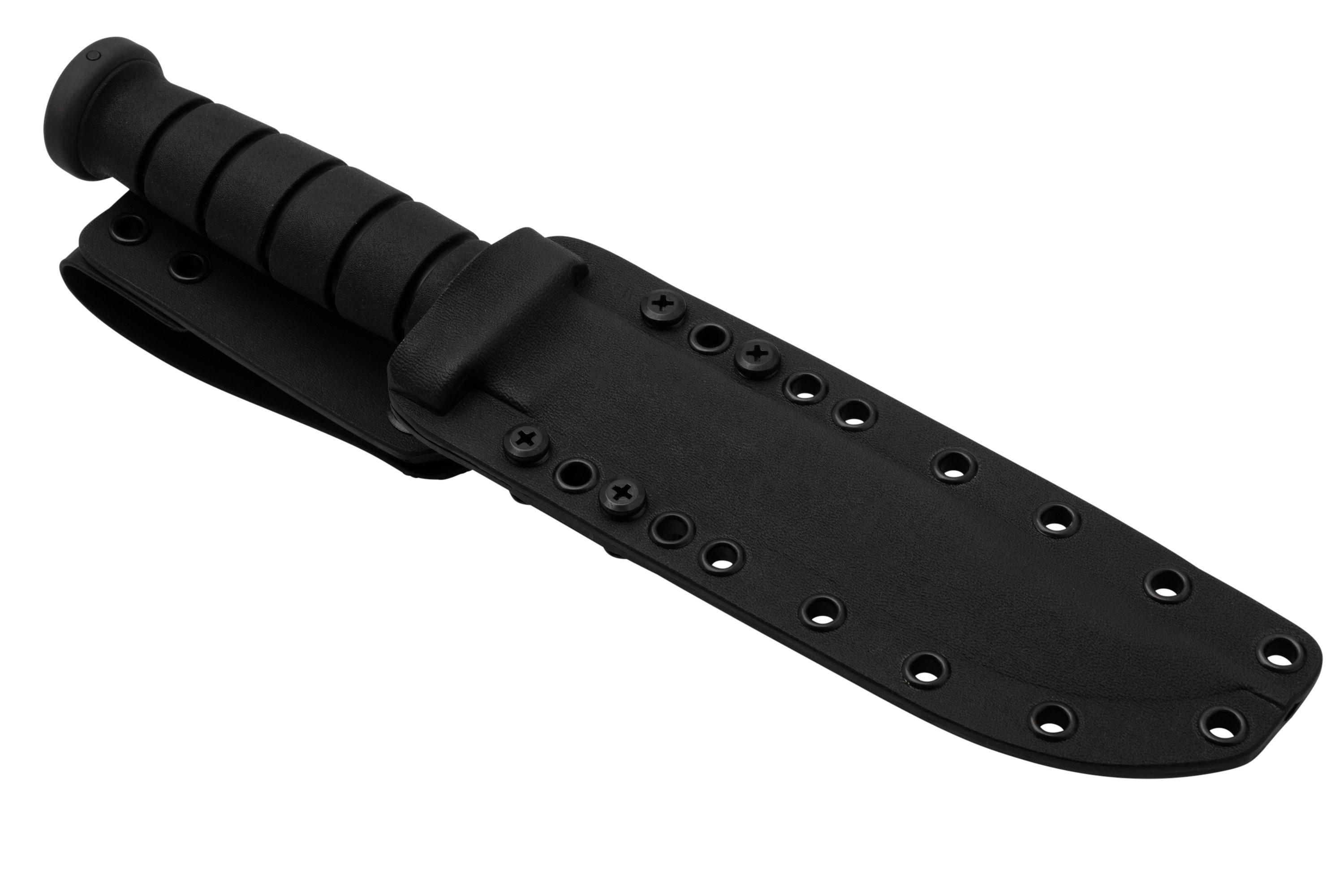 Spartan KABAR SB54 CPM MagnaCut, Black, Black Kydex Sheath, fixed