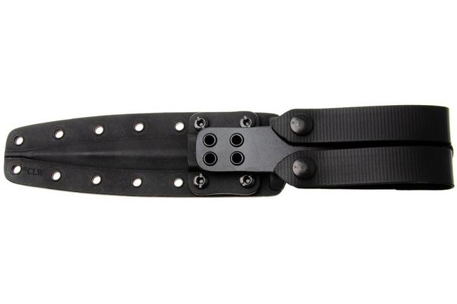Afbeelding voor Spartan Blades Ronin F/S Dagger SB60BKBKKYBK, Black PVD CPM MagnaCut, Stainless Steel, dolkmes, Tu Lam design