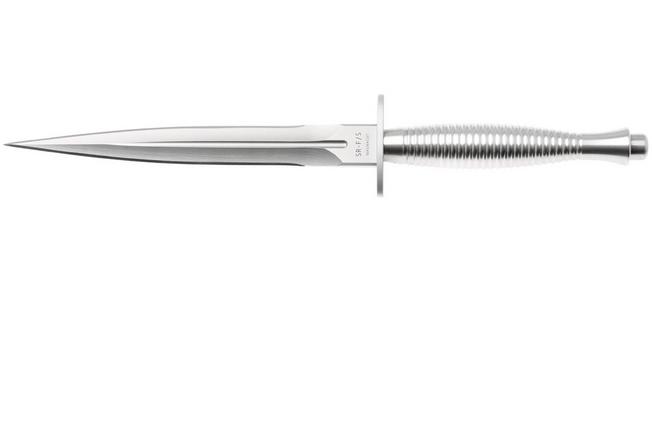 Afbeelding voor Spartan Blades Ronin F/S Dagger SB60SSSSKYBK, Satin CPM MagnaCut, Stainless Steel, dolkmes, Tu Lam design