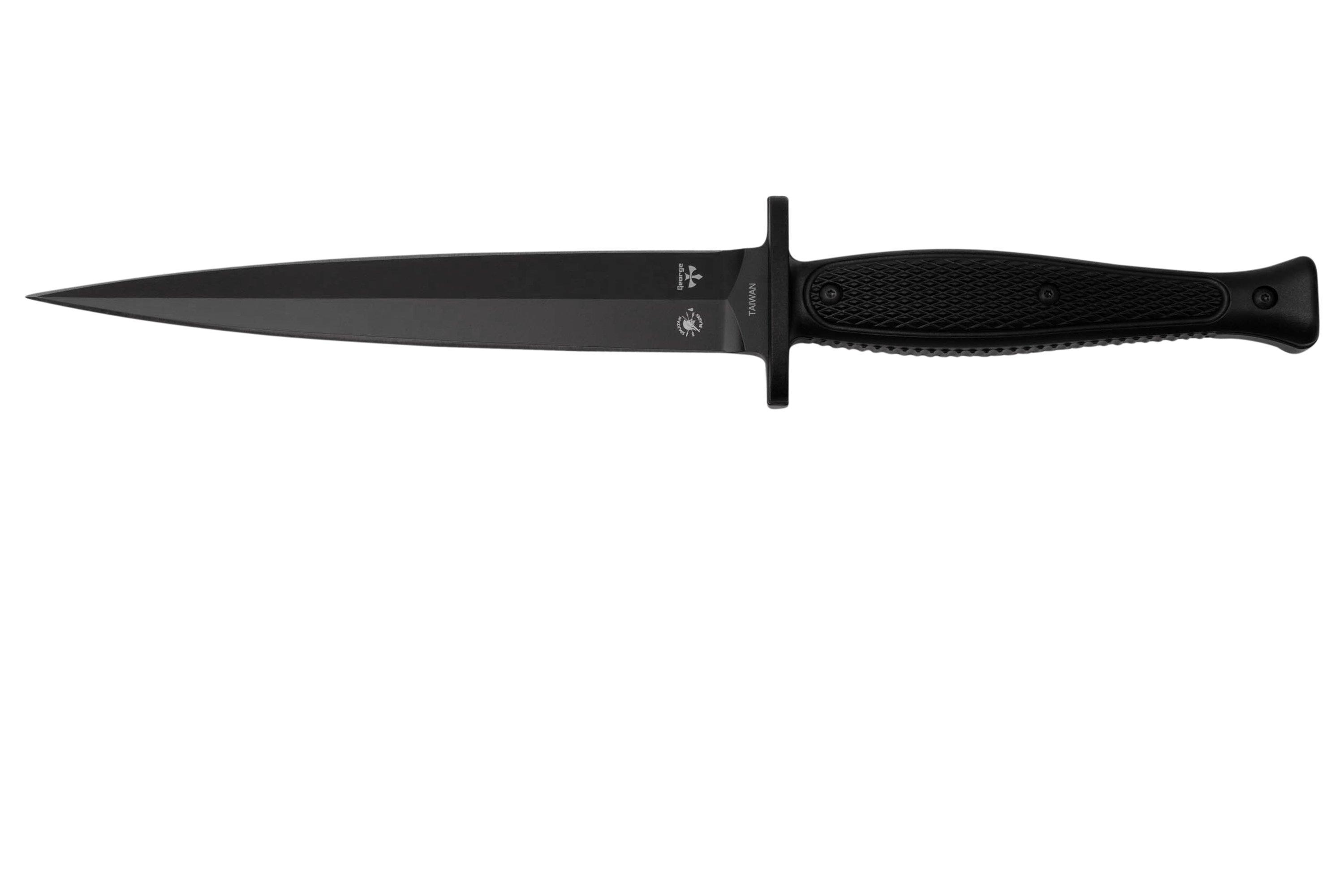 Spartan Blades Raider Dagger Black SBBL3BK, Les design