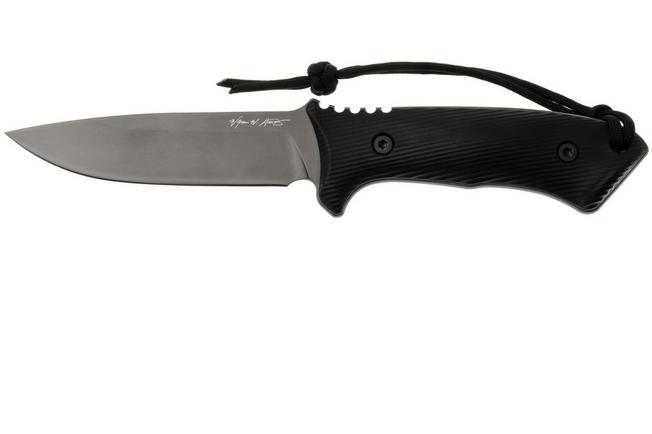 Afbeelding voor Spartan Blades Linden SBEU2BKKYBK, Stonewashed DLC Elmax, FRN vaststaand mes, William W. Harsey Jr. design