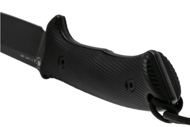 Afbeelding voor Spartan Blades Linden SBEU2BKKYBK, Stonewashed DLC Elmax, FRN vaststaand mes, William W. Harsey Jr. design