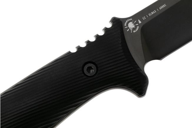 Afbeelding voor Spartan Blades Linden SBEU2BKKYBK, Stonewashed DLC Elmax, FRN vaststaand mes, William W. Harsey Jr. design