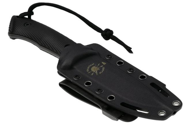 Afbeelding voor Spartan Blades Linden SBEU2BKKYBK, Stonewashed DLC Elmax, FRN vaststaand mes, William W. Harsey Jr. design