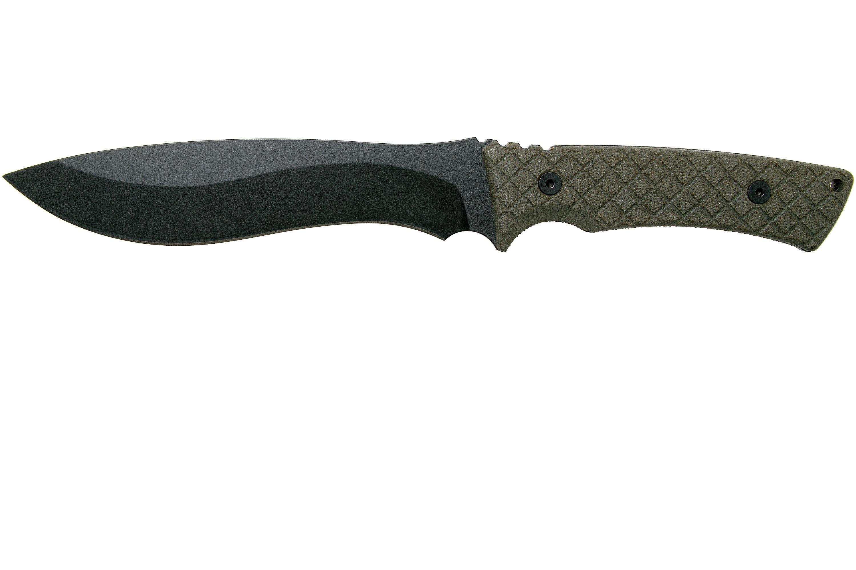 Spartan Blades Machai SBSL002BKGR Green survival knife | Advantageously ...