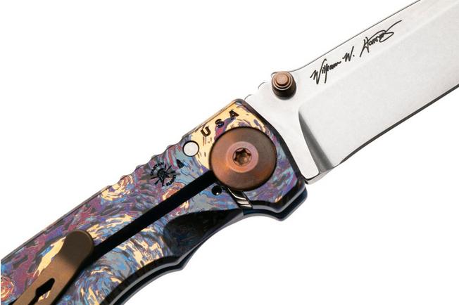 Image for Spartan Blades Harsey Folder 3.25 Starry Knife Special Edition USSF10C-STRNGT-SW MagnaCut, Knivesandtools Exclusive pocket knife