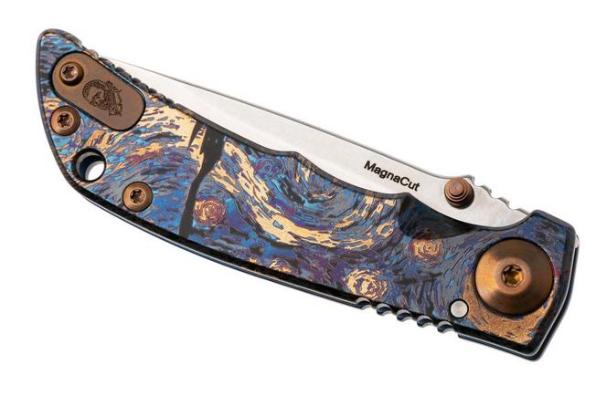 Image for Spartan Blades Harsey Folder 3.25 Starry Knife Special Edition USSF10C-STRNGT-SW MagnaCut, Knivesandtools Exclusive pocket knife