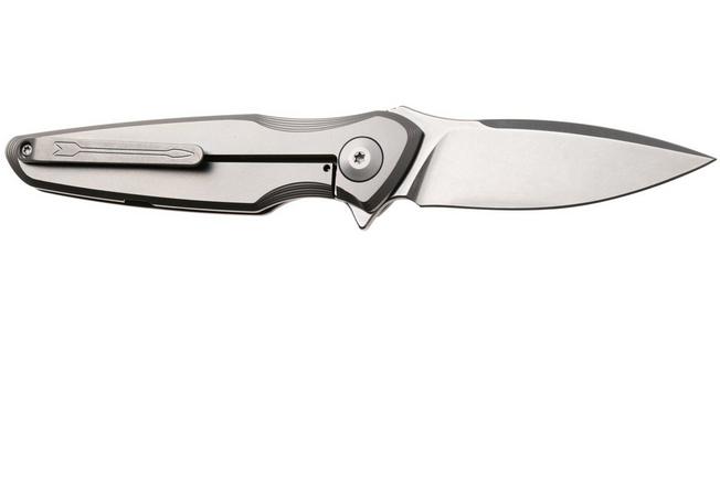 Afbeelding voor Spartan Blades Pandia SF16SW Stonewashed CPM MagnaCut, Titanium, zakmes