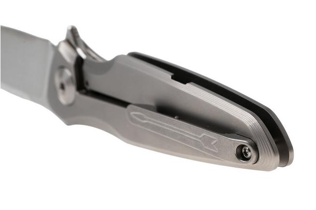 Afbeelding voor Spartan Blades Pandia SF16SW Stonewashed CPM MagnaCut, Titanium, zakmes