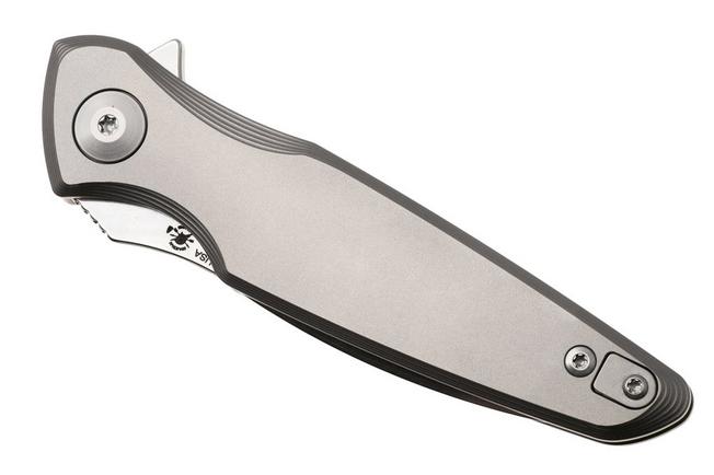 Afbeelding voor Spartan Blades Pandia SF16SW Stonewashed CPM MagnaCut, Titanium, zakmes