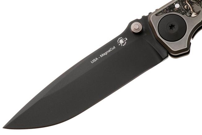 Afbeelding voor Spartan Blades Harsey Folder SF5AZTC 2026 Special Edition Aztec, Black PVD Magnacut, Titanium, zakmes