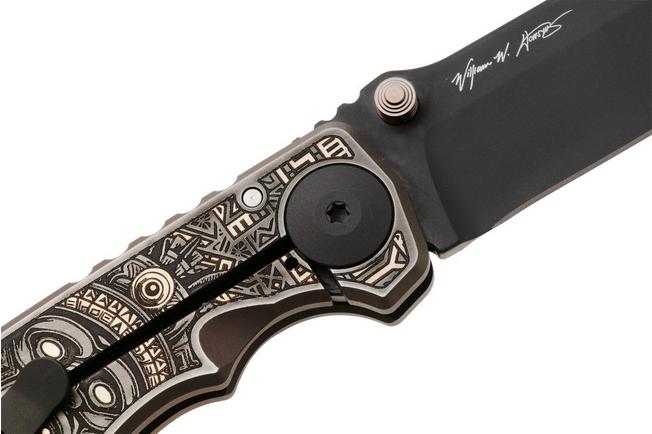 Afbeelding voor Spartan Blades Harsey Folder SF5AZTC 2026 Special Edition Aztec, Black PVD Magnacut, Titanium, zakmes
