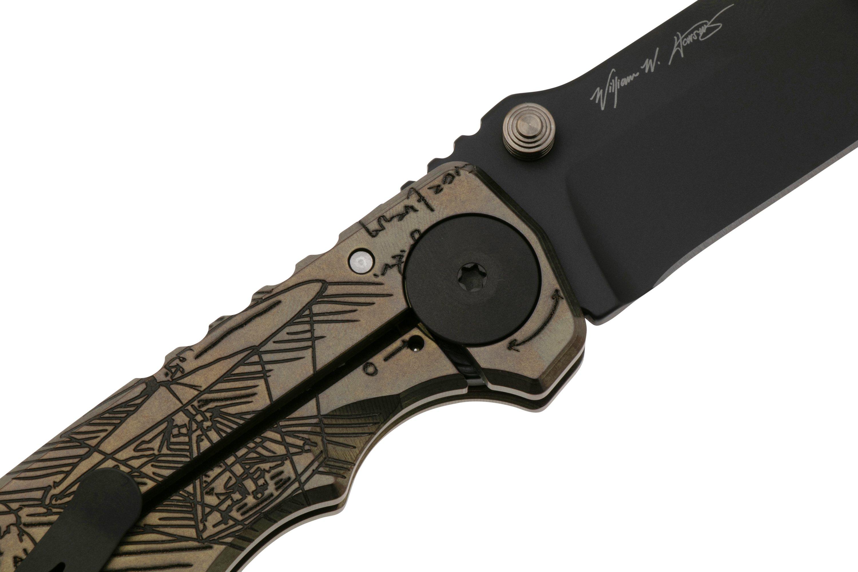 Spartan Blades Harsey Folder SF5DIVINCI Divinci's Vitruvian Man 2023 ...