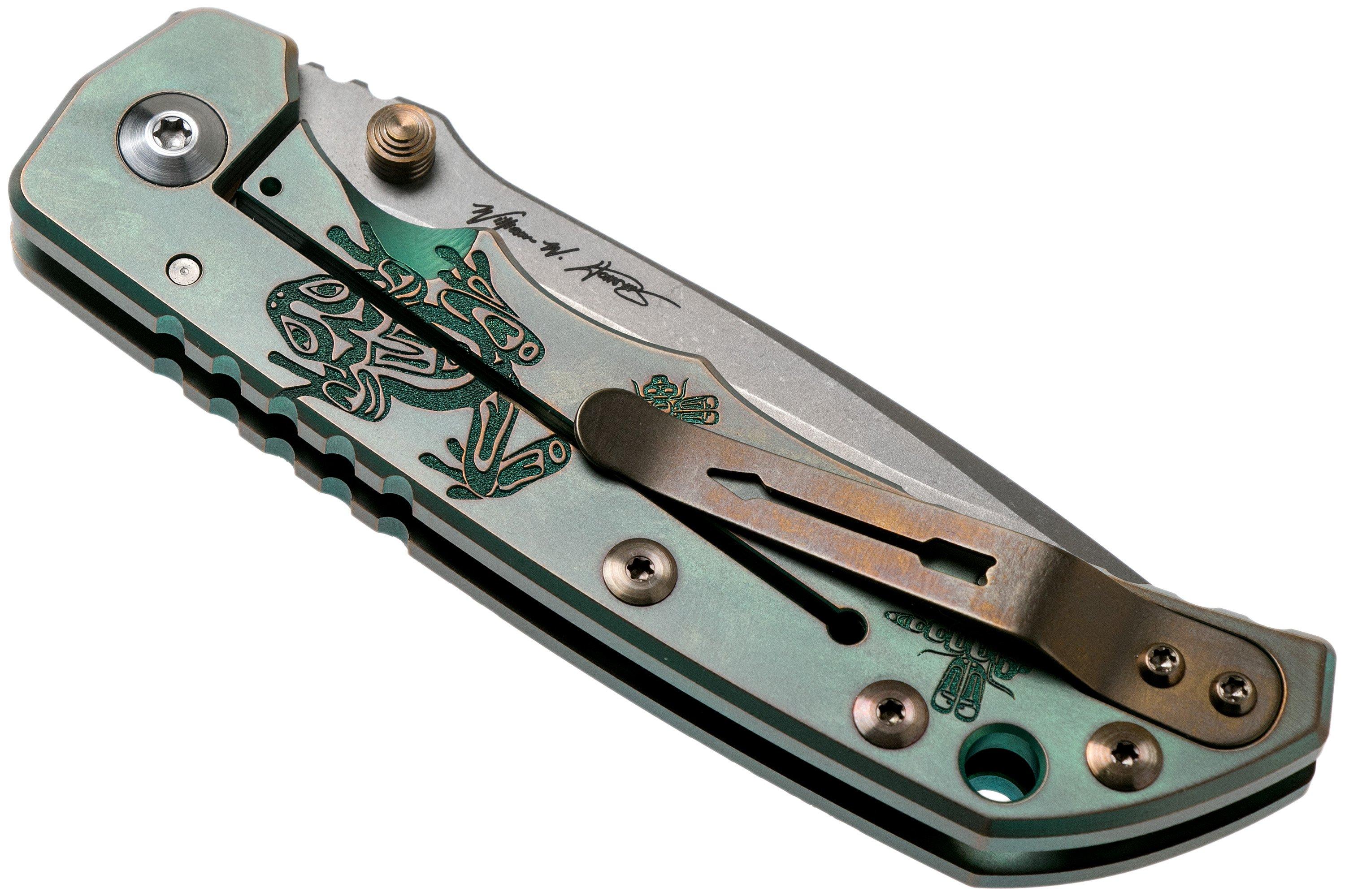 Spartan Blades Harsey Folder SHF North West Coast Special Edition