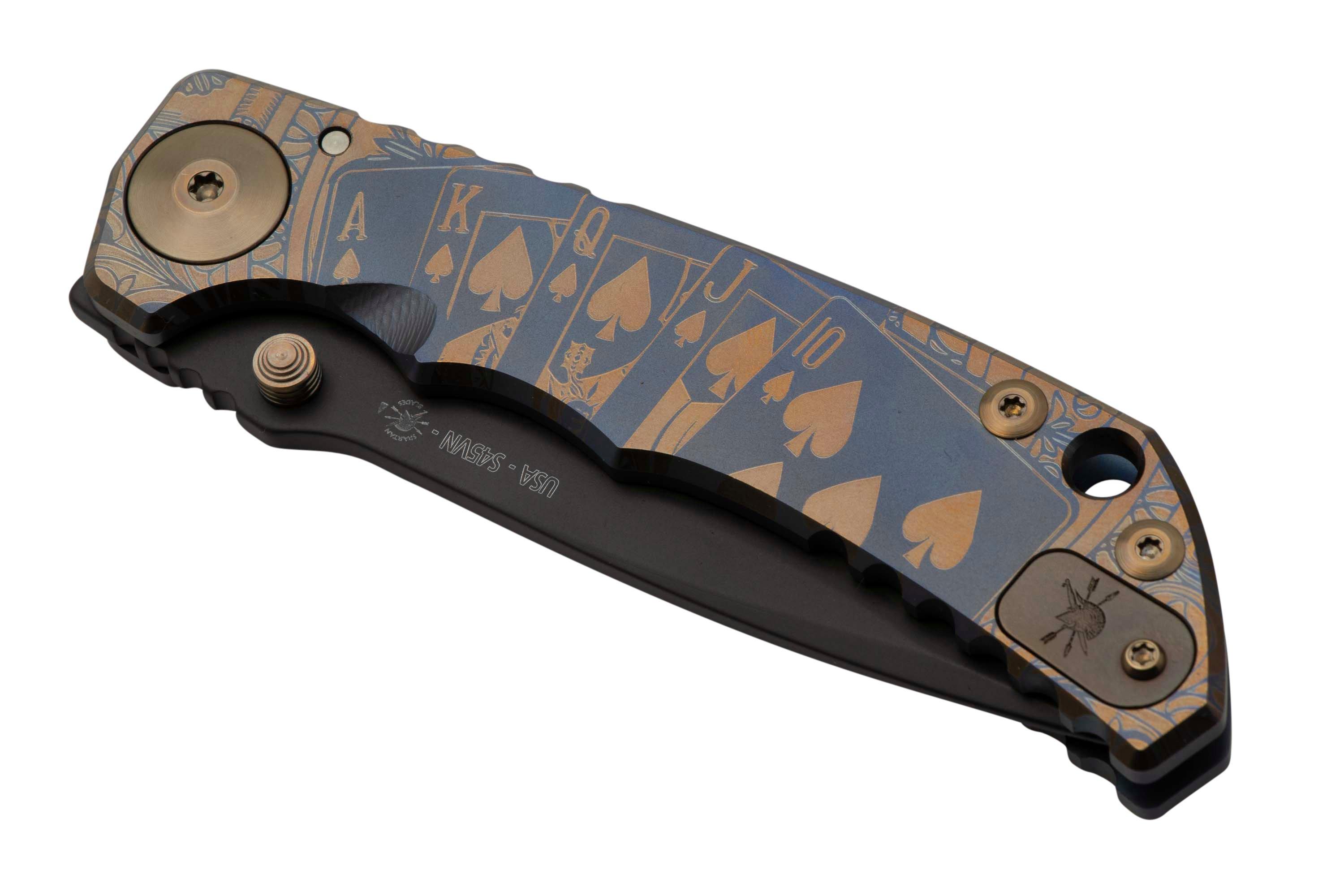 Spartan Blades Harsey Folder, 2022 Special Edition Royal Flush SF5RFLUSH pocket knife