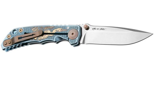 Afbeelding voor Spartan Blades Harsey Folder SF5SRAV 2026 Special Edition Sea Raven, Stonewashed Magnacut, zakmes