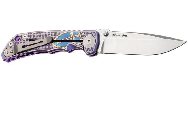 Afbeelding voor Spartan Blades Harsey Folder SF5TEMP 2026 Special Edition Templar, Stonewashed Magnacut, zakmes