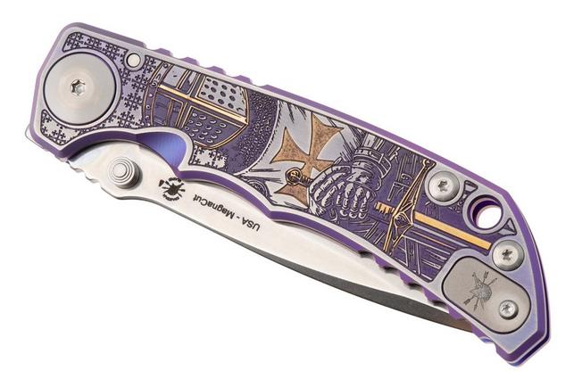 Afbeelding voor Spartan Blades Harsey Folder SF5TEMP 2026 Special Edition Templar, Stonewashed Magnacut, zakmes