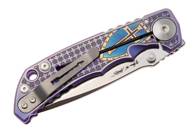 Afbeelding voor Spartan Blades Harsey Folder SF5TEMP 2026 Special Edition Templar, Stonewashed Magnacut, zakmes