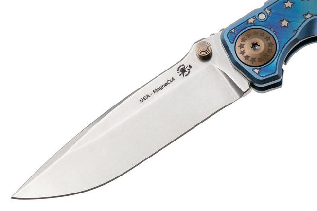 Afbeelding voor Spartan Blades Harsey Folder SF5USAM 2026 Special Edition Uncle Sam, Stonewashed Magnacut, zakmes
