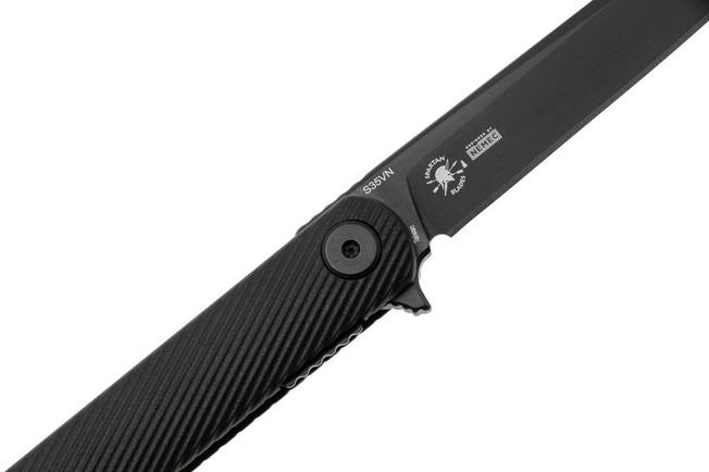 Immagine per Spartan Blades Nemec Folder SFBL12BK, Black PVD CPM S35VN, Black Sculpted GFN coltello da tasca, Ondřej Němec design