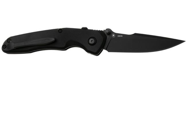 Afbeelding voor Spartan Blades Soter Blackout Edition SFBL14BKBK, Black PVD CPM S35VN, Black G10 zakmes, Curtis Iovito design