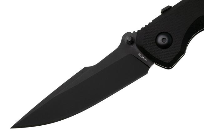 Afbeelding voor Spartan Blades Soter Blackout Edition SFBL14BKBK, Black PVD CPM S35VN, Black G10 zakmes, Curtis Iovito design