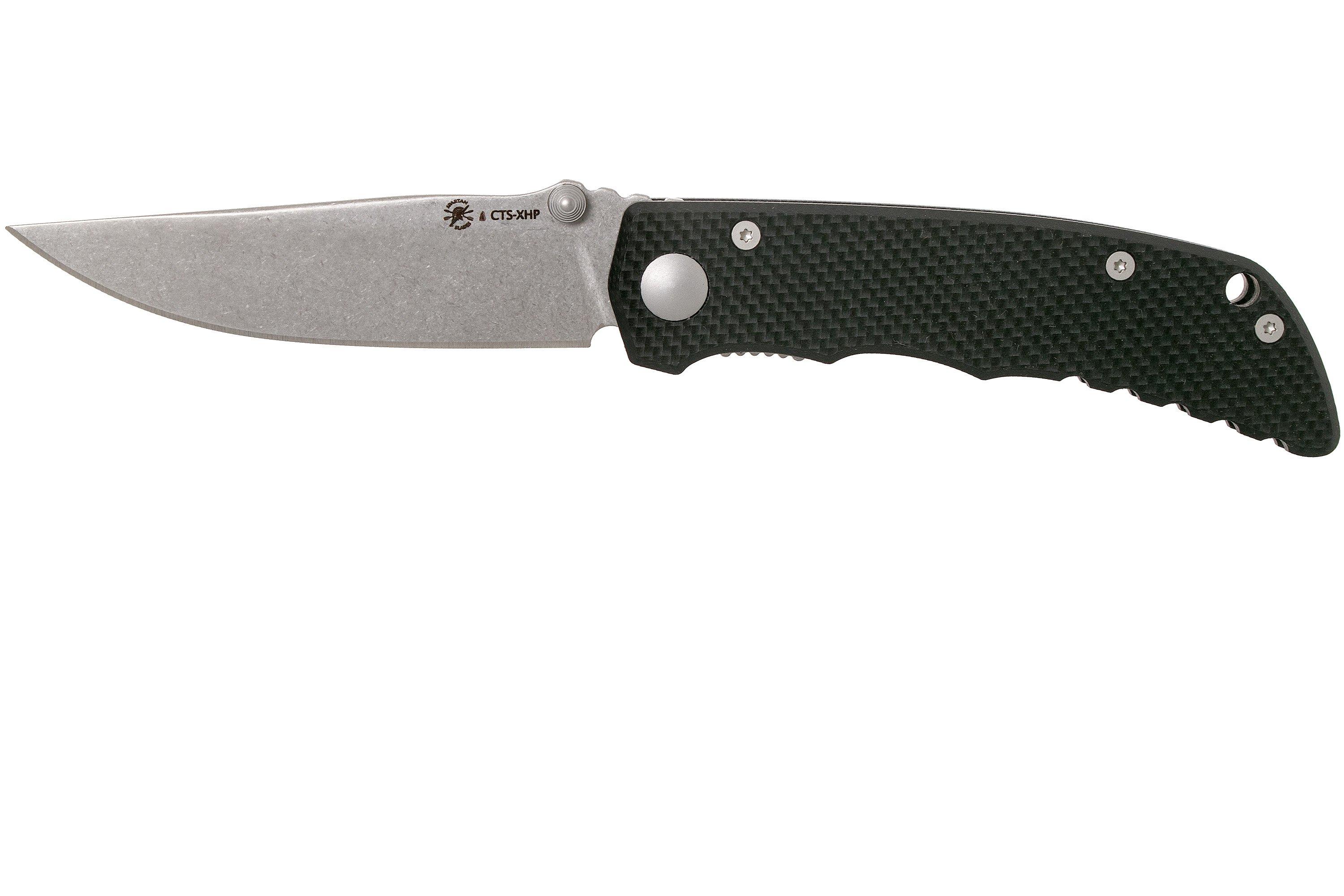 Spartan Blades Talos SFBL7BK Black G10 pocket knife, Bill Harsey design |  Advantageously shopping at Knivesandtools.ie