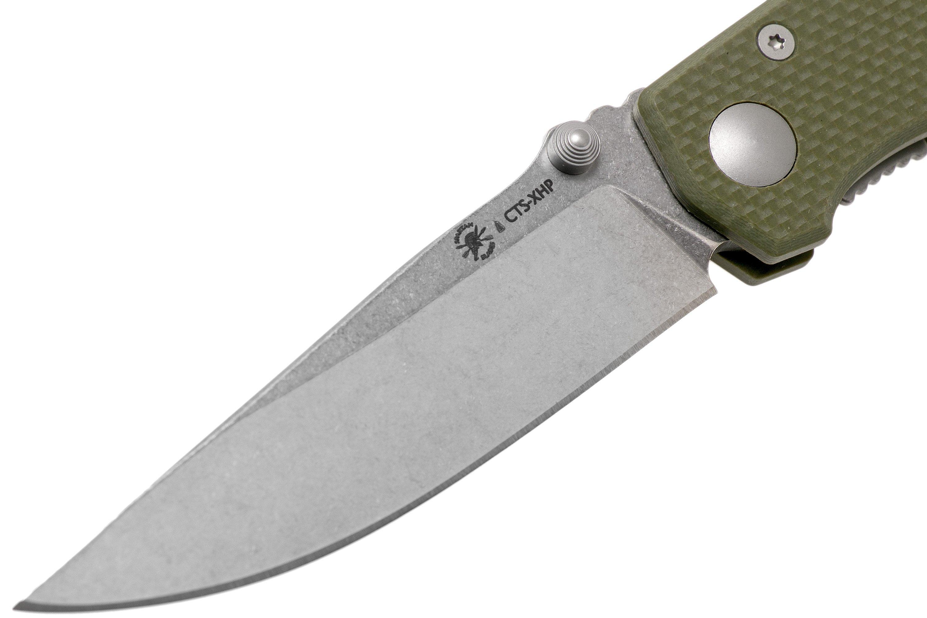 Spartan Blades Talos SFBL7GR grünes G10 Taschenmesser, Bill Harsey ...