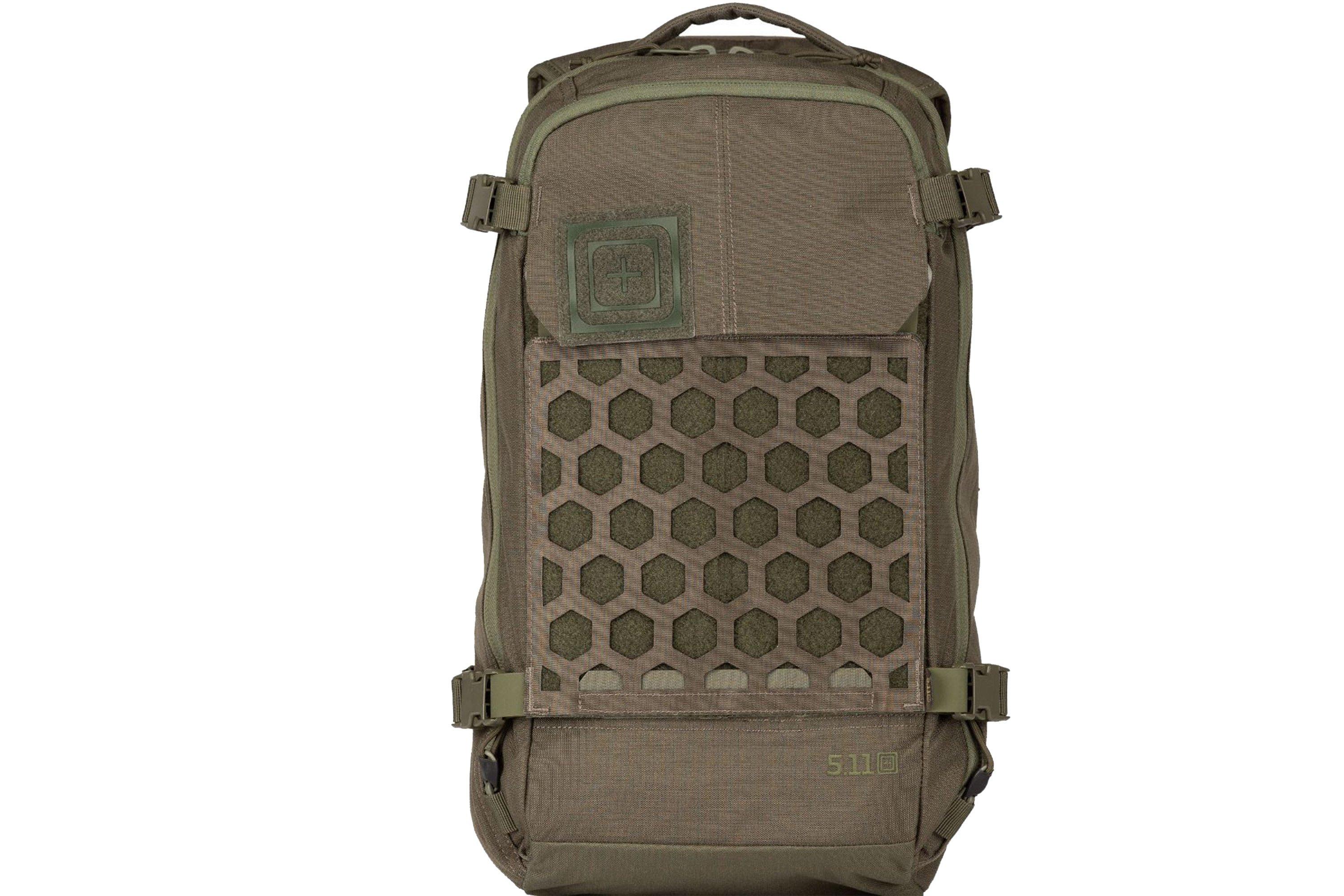 5.11 AMP12 backpack Ranger Green 25 litres Advantageously