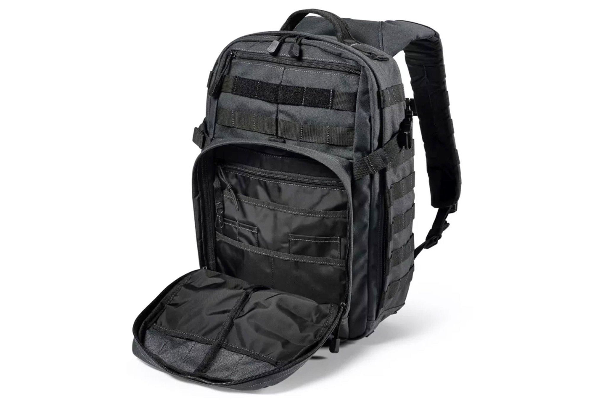 Black store molle backpack