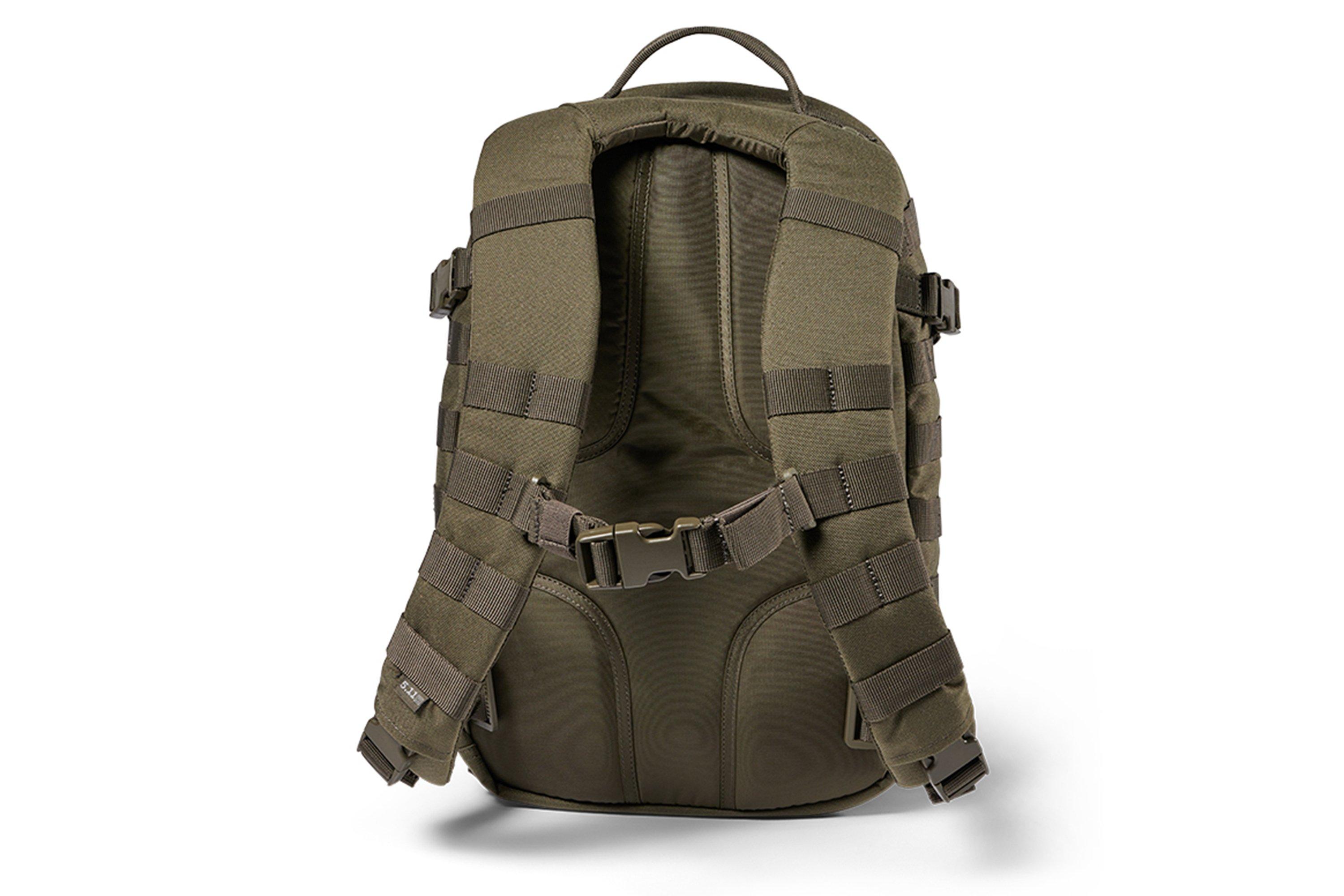 5.11 Rush 12 2.0 Backpack, dark green, with MOLLE-web Advantageously  shopping at