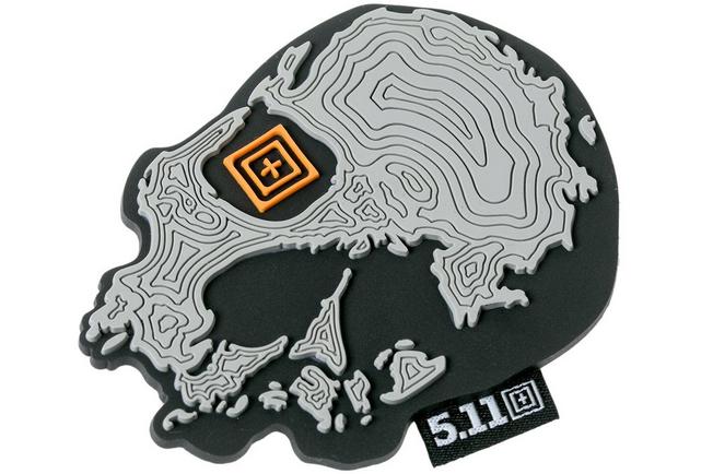Bild für 5.11 Topo Skull Patch, grau