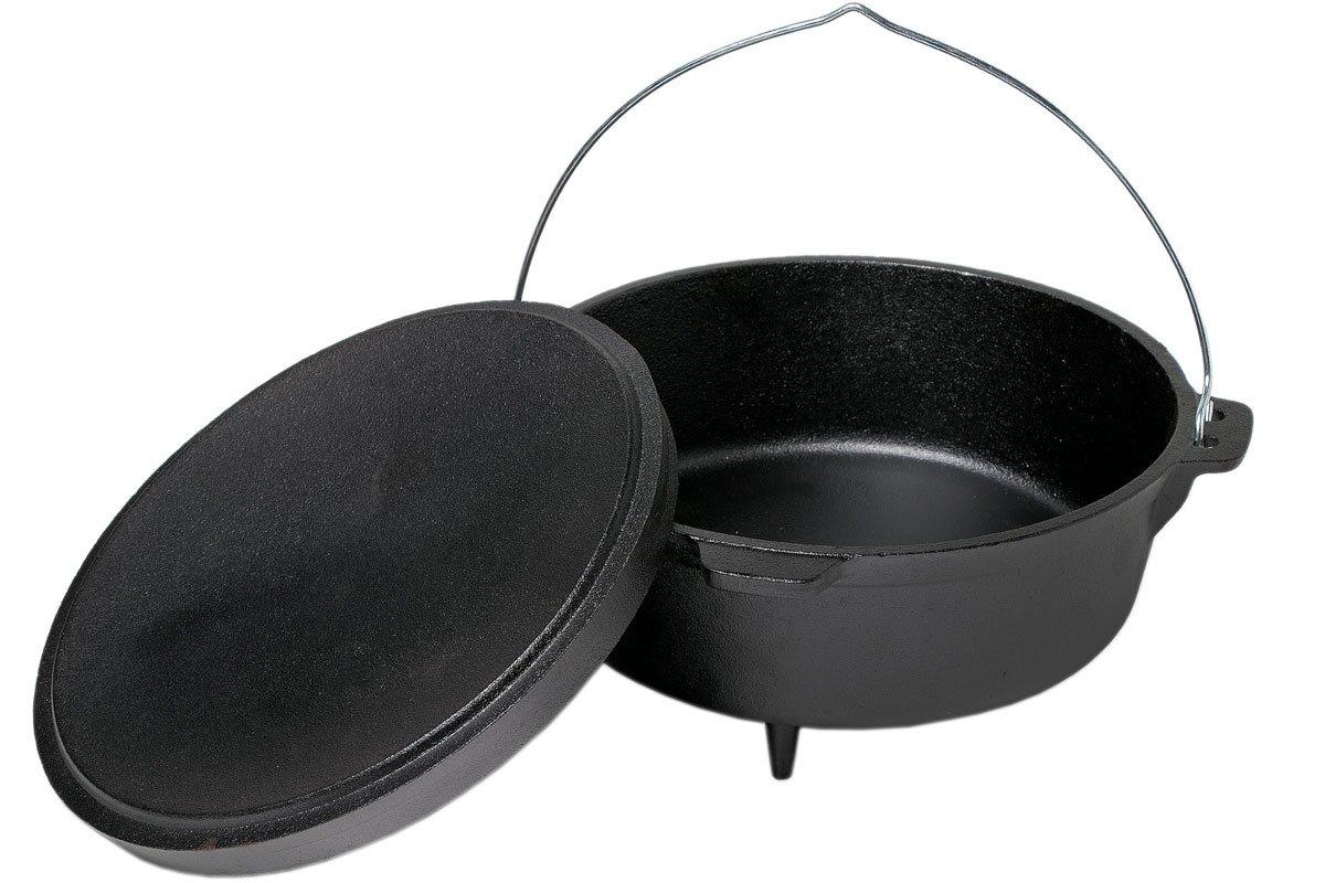 Valhal Outdoor Dutch Oven 5 litre with feet | Advantageously shopping ...