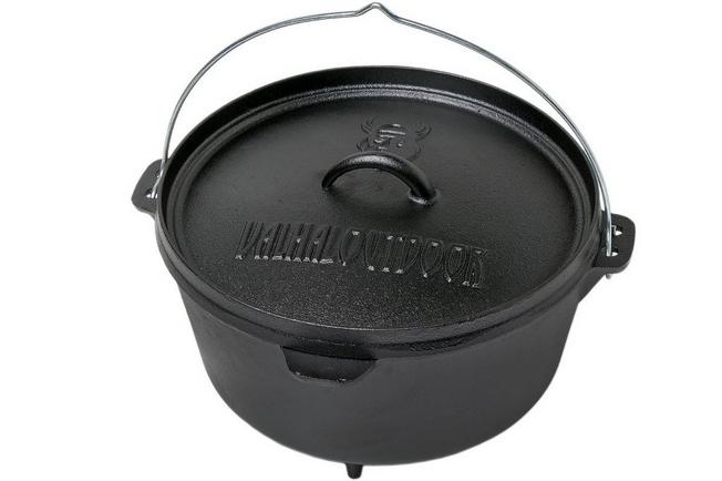 Image for Valhal Outdoor Dutch Oven 8 litre with feet