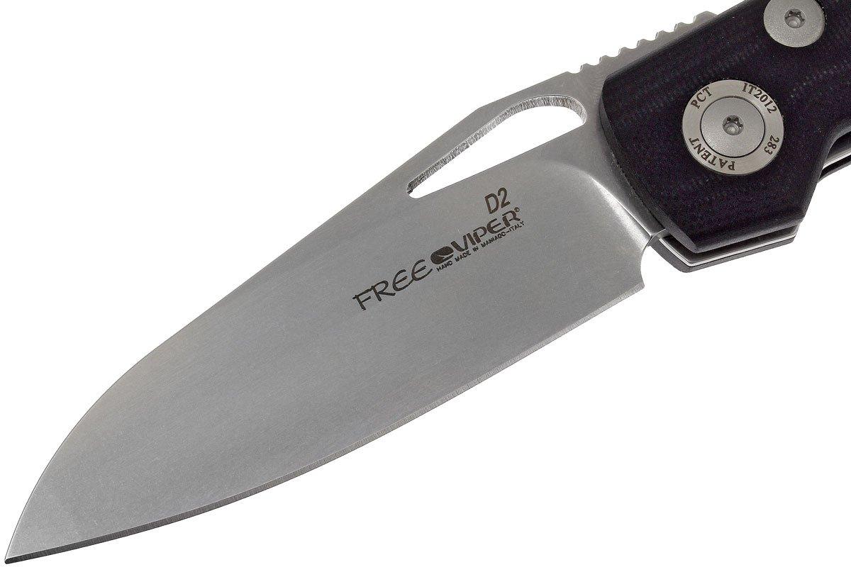 Viper Free V4892BK D2 Stonewashed, schwarz G-10 | Günstiger  